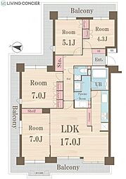 間取図画像 4LDK