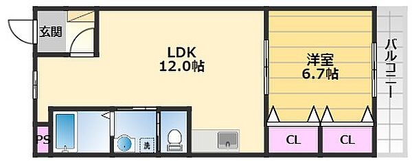 同じ建物の物件間取り写真 - ID:227080860950