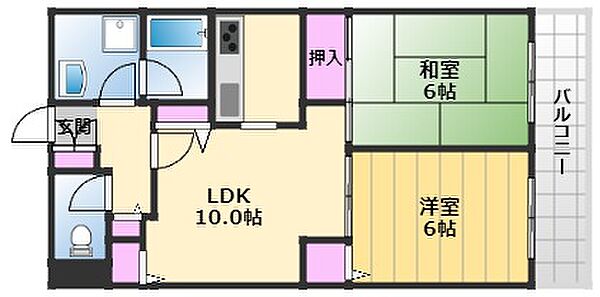 同じ建物の物件間取り写真 - ID:227080859718