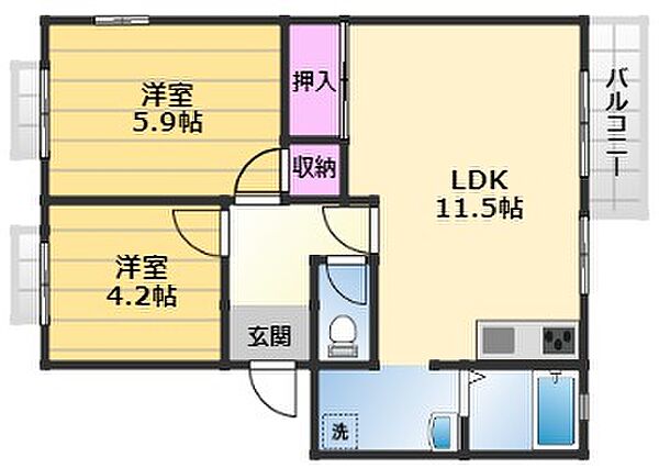 同じ建物の物件間取り写真 - ID:227080860360