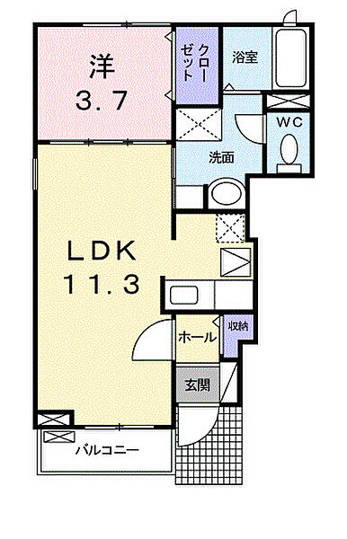 同じ建物の物件間取り写真 - ID:227081467117