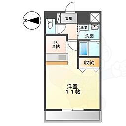 間取図画像 ワンルーム