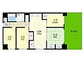 桂川ハイツ4号館1階16.8万円