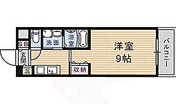 HIGOYA（ヒゴヤ） 4階1Kの間取り