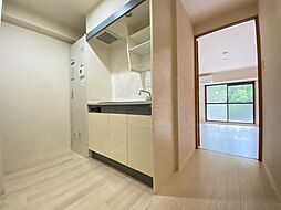 レ・タン・ドゥ・ラ・メールCK1 707 7階1Kのリビング/ダイニング