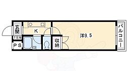 RESID 787（レジッド） 3階1Kの間取り