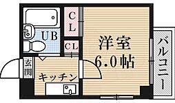 マンションTATSUMIYA（タツミヤ） 1階1Kの間取り