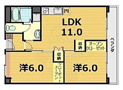 ベルヴィタウン京都伏見(向島市営住宅9街区) 2階