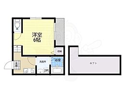 Hale Mahalo 1Kの間取図画像