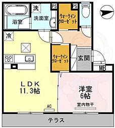 ベルブランチ 1階/-
