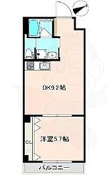 ソフィア墨染駅前 1DKの間取図画像
