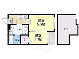ハーモニーテラス深草大亀谷万帖敷町 2階