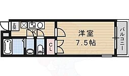 アンティックコタ 1Kの間取図画像
