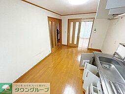 エコーハイム 202 2階2DKのリビング/ダイニング