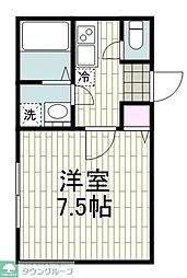 横浜市鶴見区市場東中町新築PJ 1Kの間取図画像