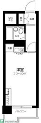ヴェラハイツ鶴見 ワンルームの間取図画像