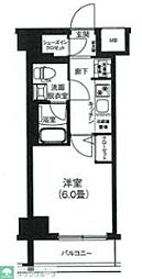 ティモーネプレミアム川崎イースト 1Kの間取図画像