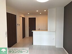 JR高崎線 上尾駅 バス8分 新田前下車 徒歩7分の賃貸アパート 1階1LDKのリビング/ダイニング