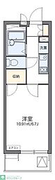 レオパレスラ・グレージュ 1Kの間取図画像