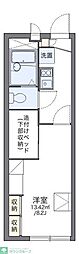 レオパレスセジュール 1Kの間取図画像