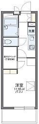 レオパレスコトーブロン 1Kの間取図画像
