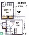 パークフロント4階19.8万円
