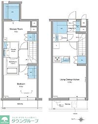 間取図画像 1SLDK