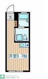 フォルテ高円寺南 ワンルームの間取図画像
