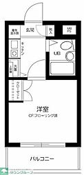 ソアール永福町 1Kの間取図画像