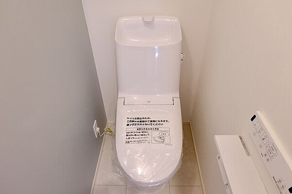 ウォシュレットトイレ、1階と2階にあります