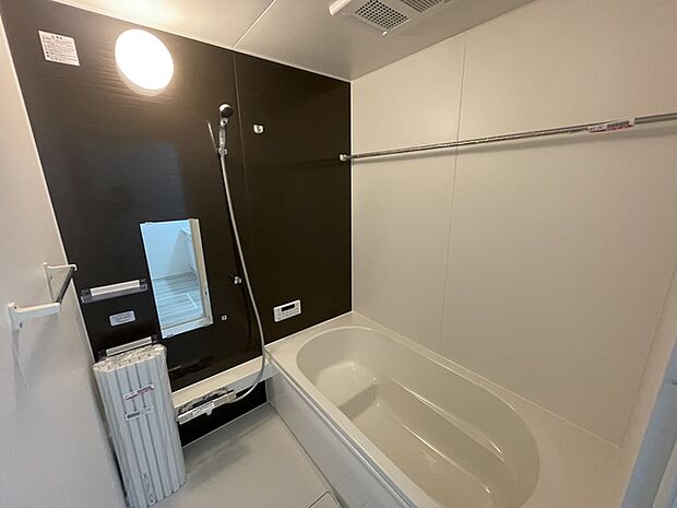 追い焚き・浴室乾燥機付き 雨や花粉の時期に重宝します