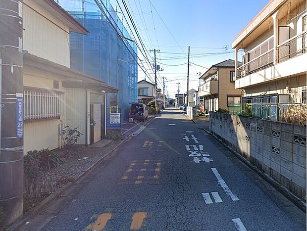 前面道路