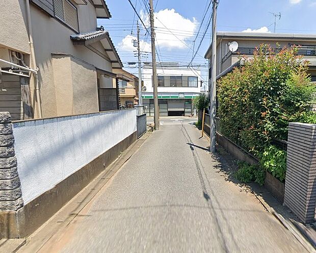 前面道路