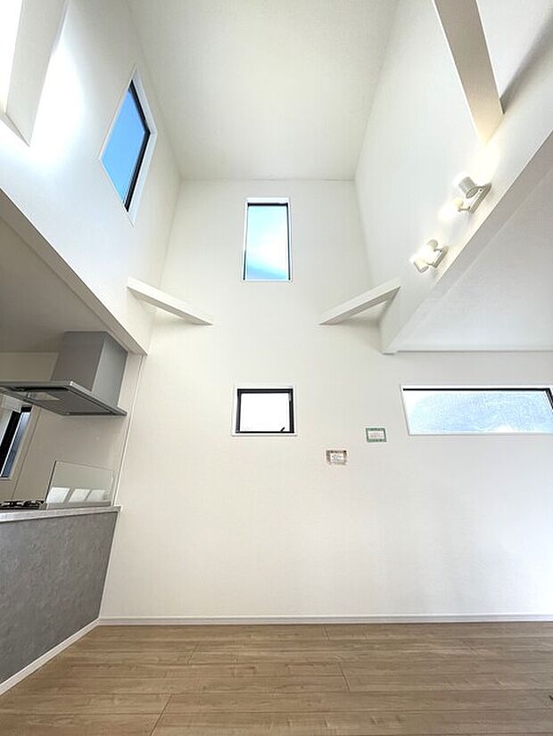 解放感のある吹き抜け