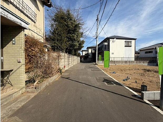 前面道路　公道幅員3.8ｍ