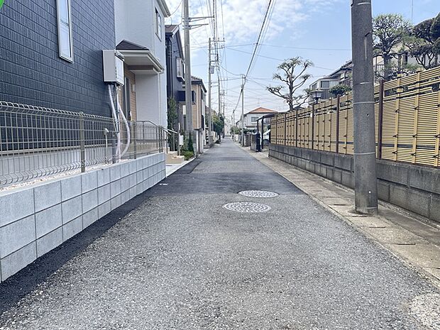 北側前面道路 幅員約3.3m