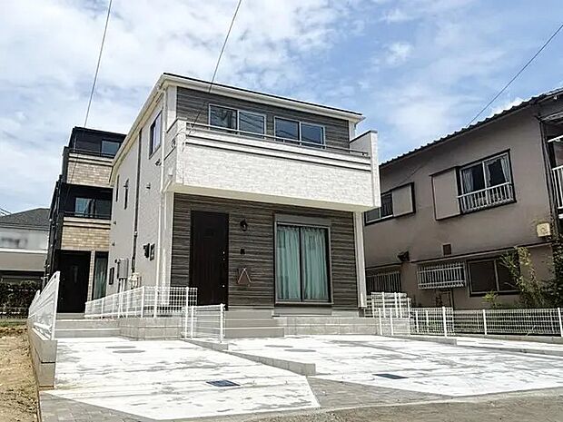 全3棟分譲　全景写真