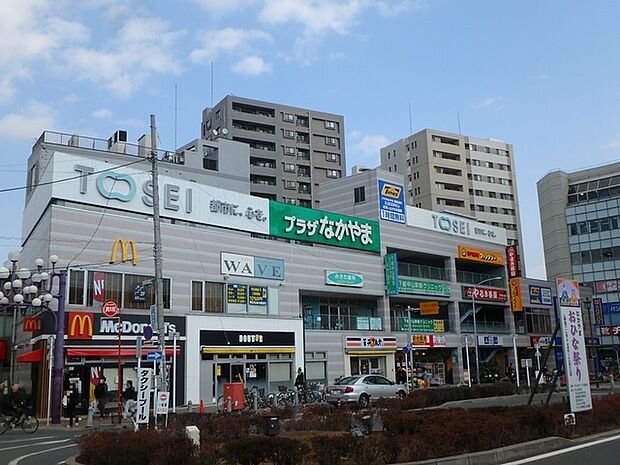 プラザなかやま1810m徒歩23分