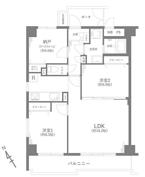 間取り：312001227472