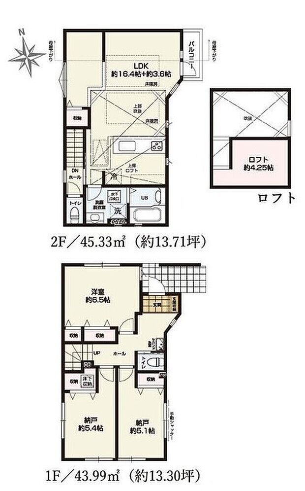 2号棟間取り図