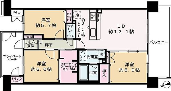間取り：312001241543