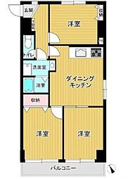 ルミエール船橋 3LDKの間取図画像