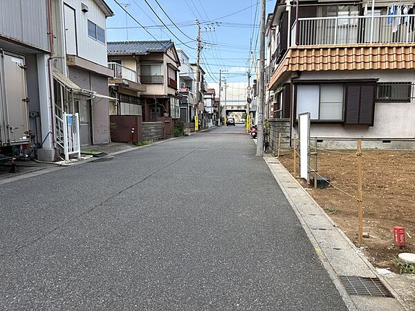 前面道路　幅員約6.7ｍ（北向き）