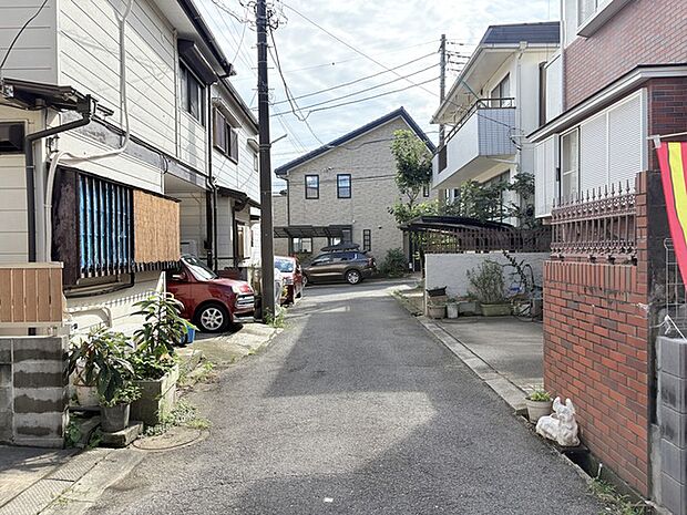 接道:私道幅員4m