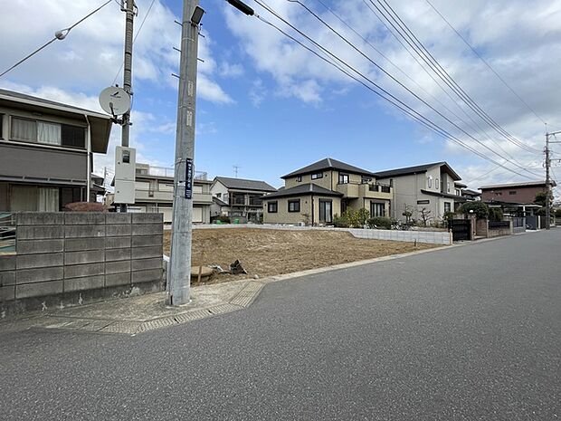 綺麗な街並みの閑静な住宅街