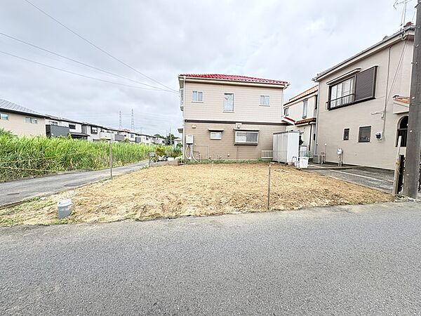 現地　西側道路より撮影