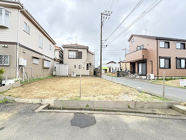 現地　北側道路より撮影