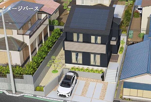 太陽光発電システム搭載、初期費用0円で創エネの暮らし