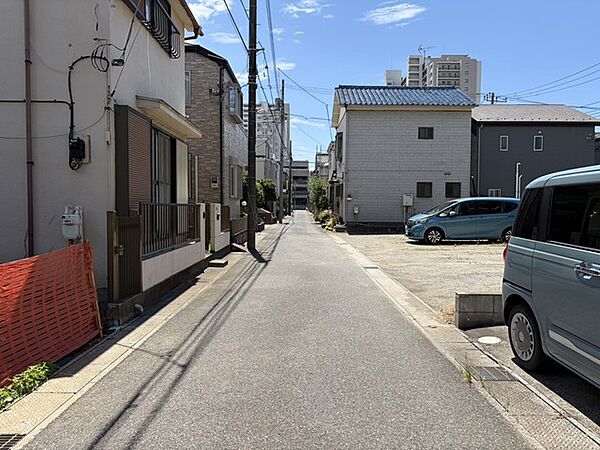 接道：北西側幅員約4ｍ（南向き）
