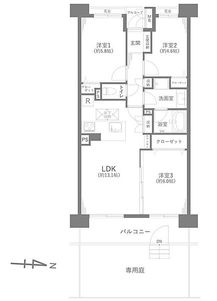 間取り：312001322587